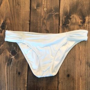 Victorias secret white bikini bottom